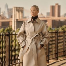 Banana Republic fall 2024 campaign with Carolyn Murphy