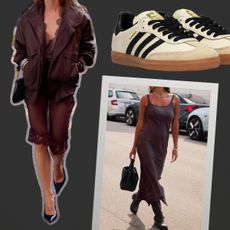 Collage Imagery of Streetstyle and Adidas Sambas